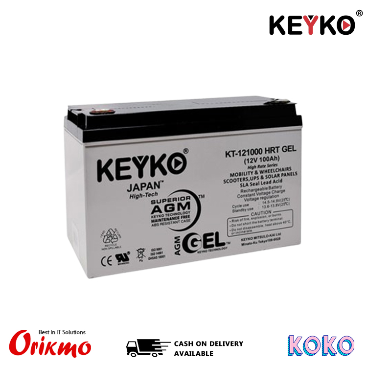 KEYKO 12V 7.5Ah UPS BATTERY