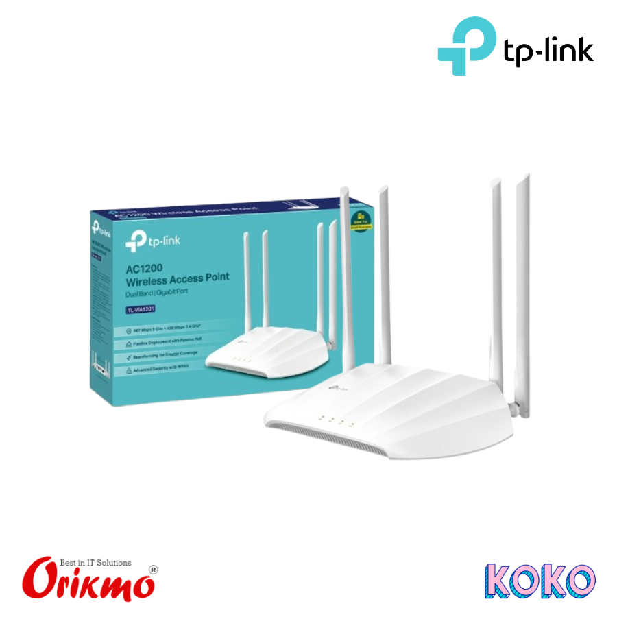 TP-LINK TL-WA1201 AC1200 WIRELRSS ACCESS POINT