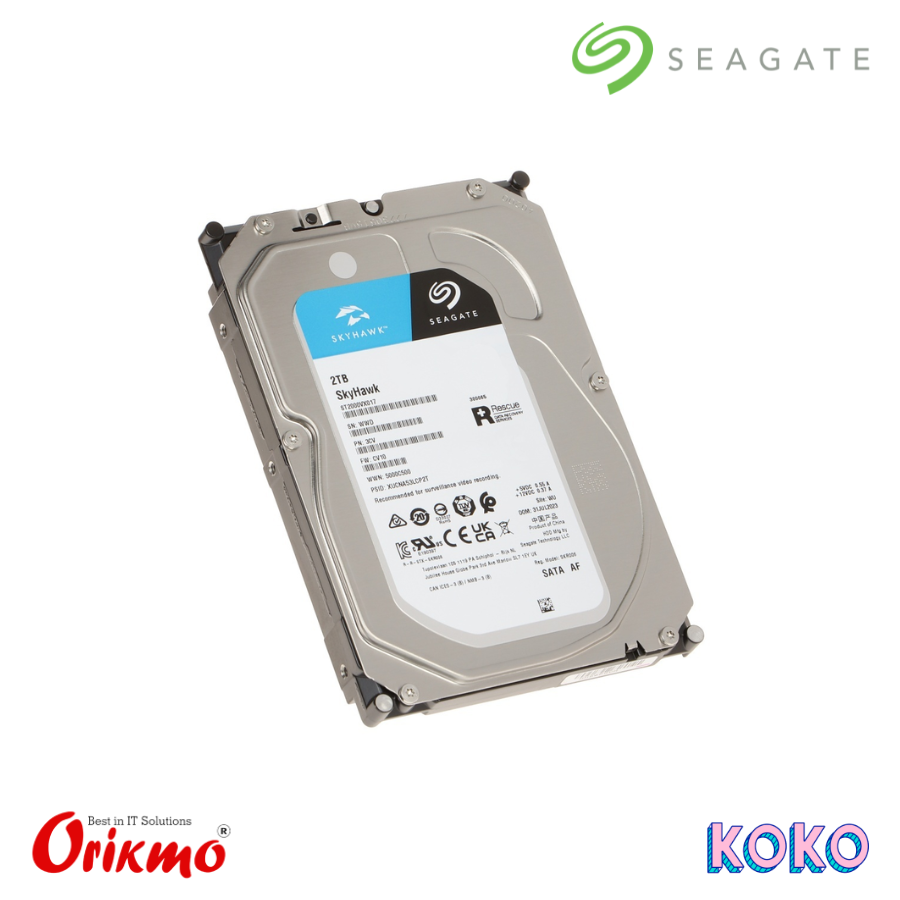 SKYHAWK SEAGATE 2TB SURVEILLANCE HARD DISK