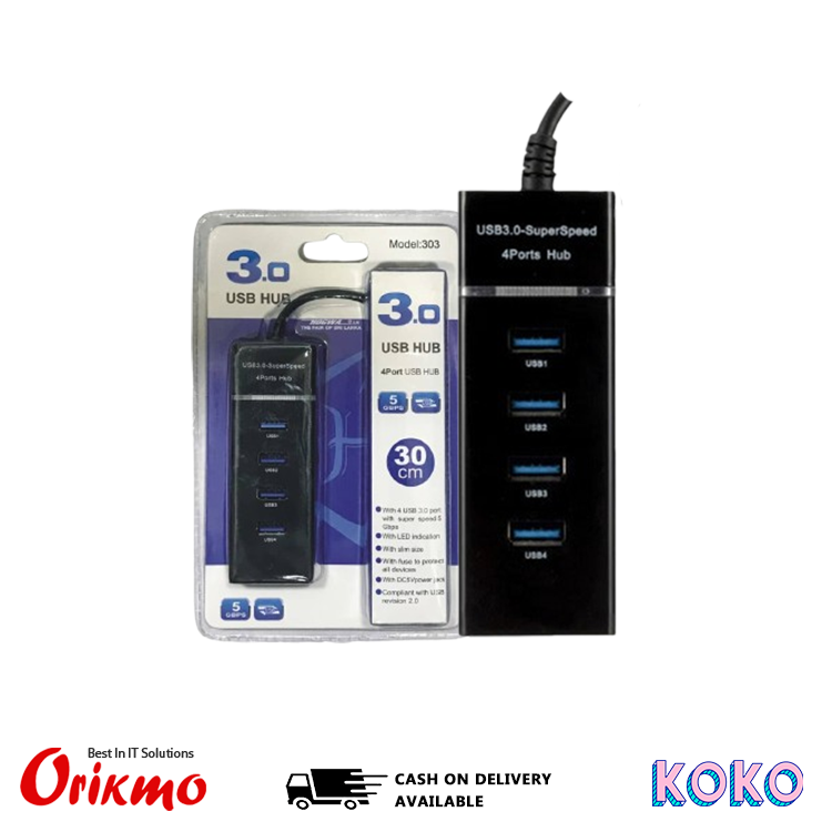 USB HUB 3.0 4 PORT