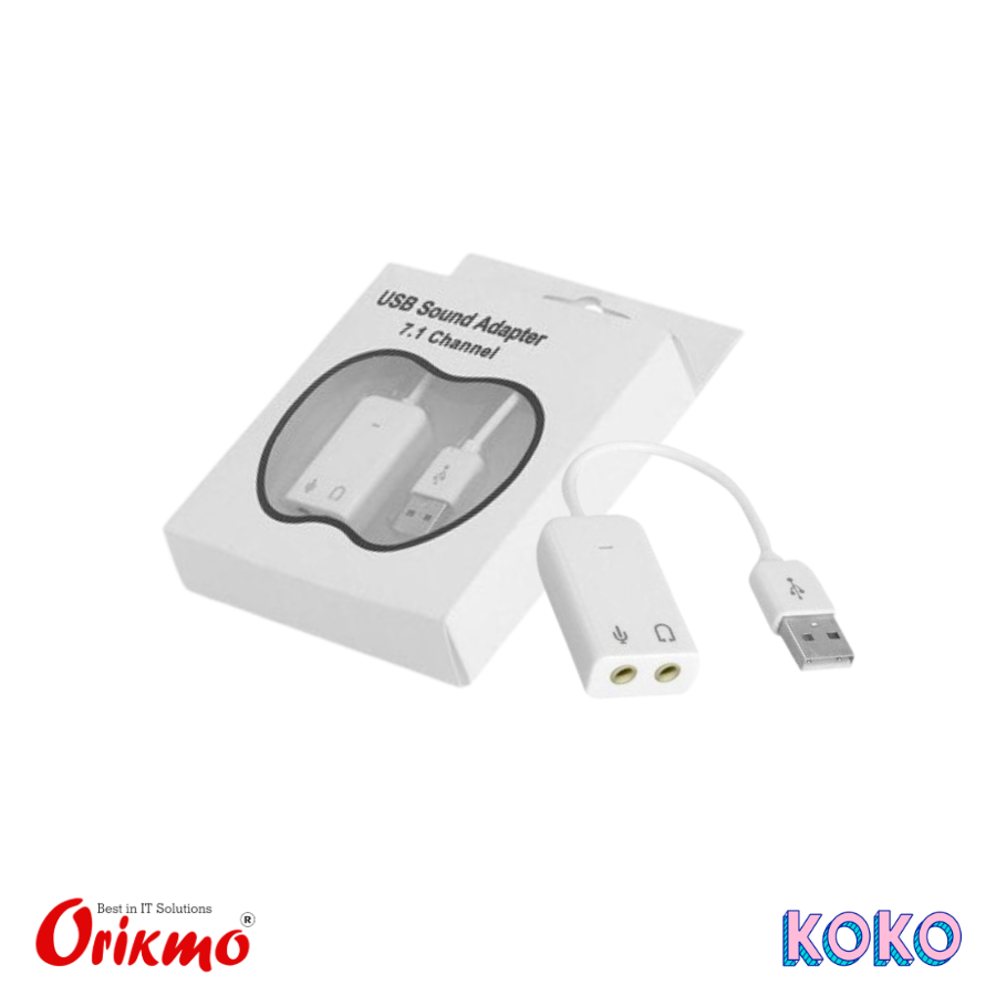 USB SOUND CARD 7.1 CHANNEL