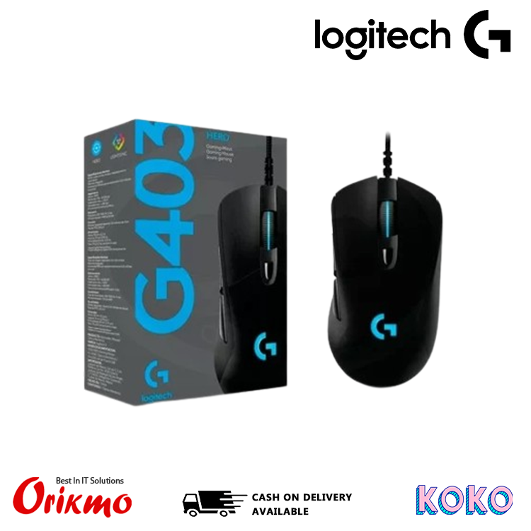 LOGITECH G403 HERO GAMING MOUSE