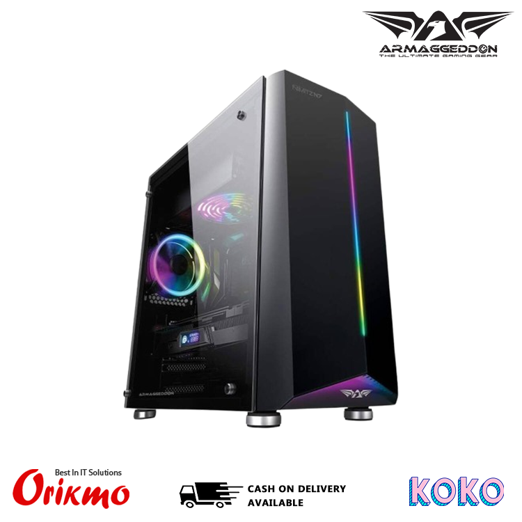 ARMAGGEDDON NIMITZ-N7 BLACK GAMING CASING
