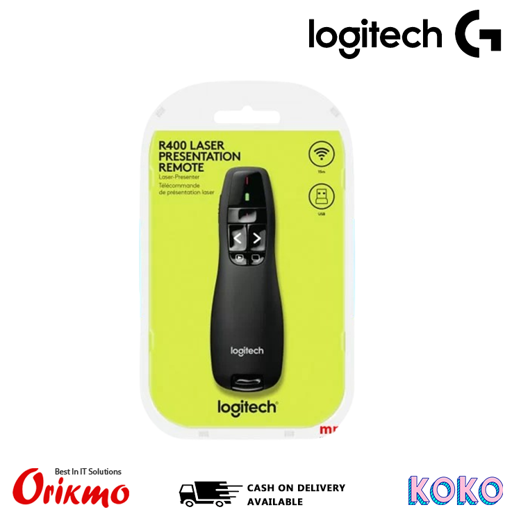 LOGITEC R400 LASER PRESENTER (original)