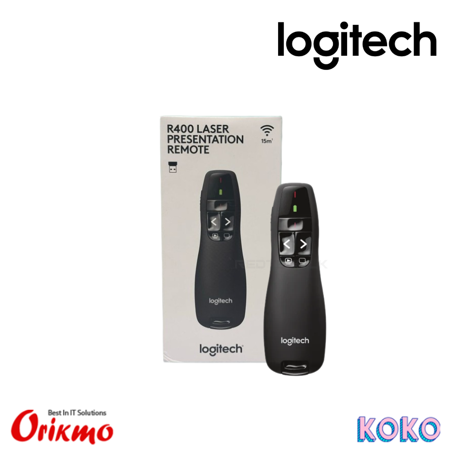 LOGITECH R400 LASER PRESENTER (ORIGINAL)
