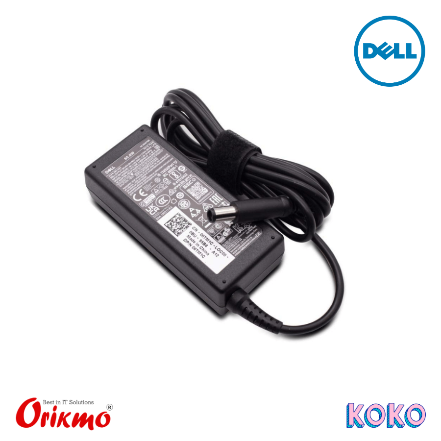 LAPTOP CHARGER DELL BIG PIN 65W