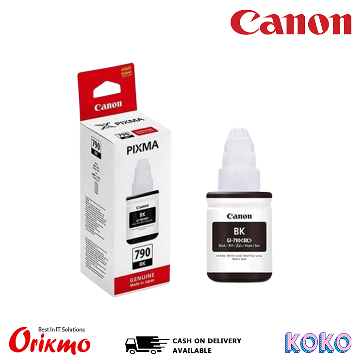 CANON GI-790 BLACK INK BOTTLE