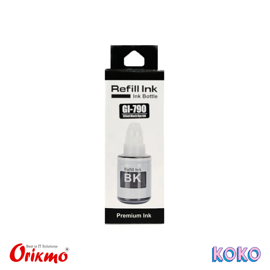 CANON GI-790 COMPATABLE BLACK INK BOTTLE