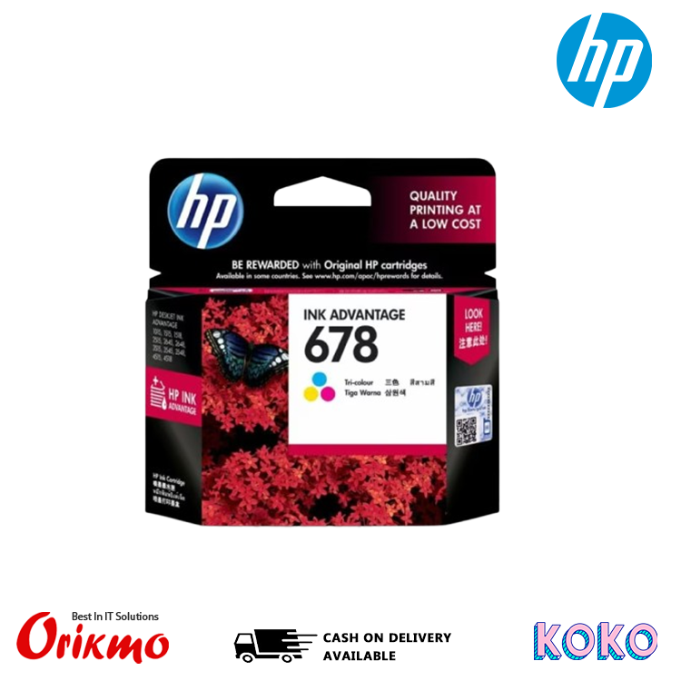 HP 678 COLOUR TONER CARTRIDGE