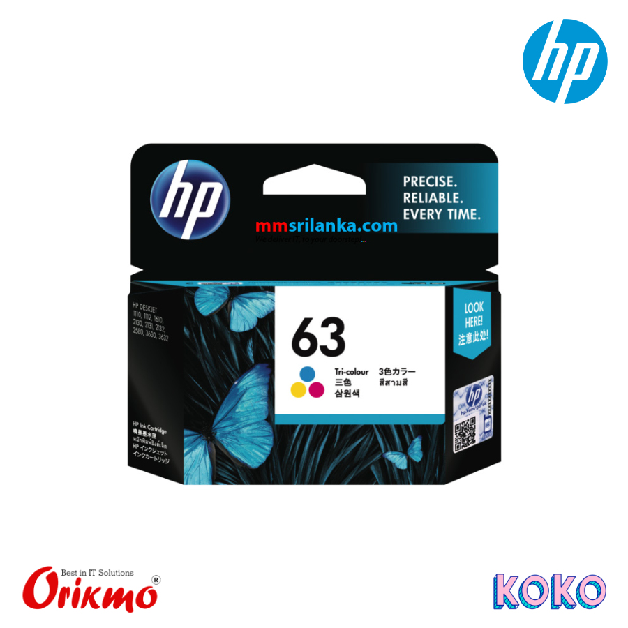 HP 63 COLOR CARTRIDGE