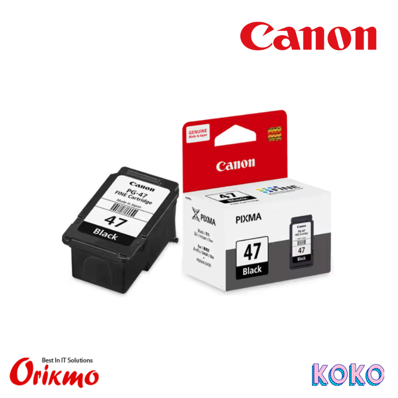 CANON PG-47 BLACK CARTRIDGE