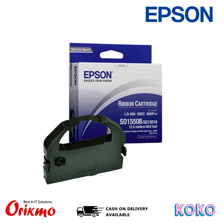 EPSON LQ 680 PRINTER RIBBON CARTRIDGE