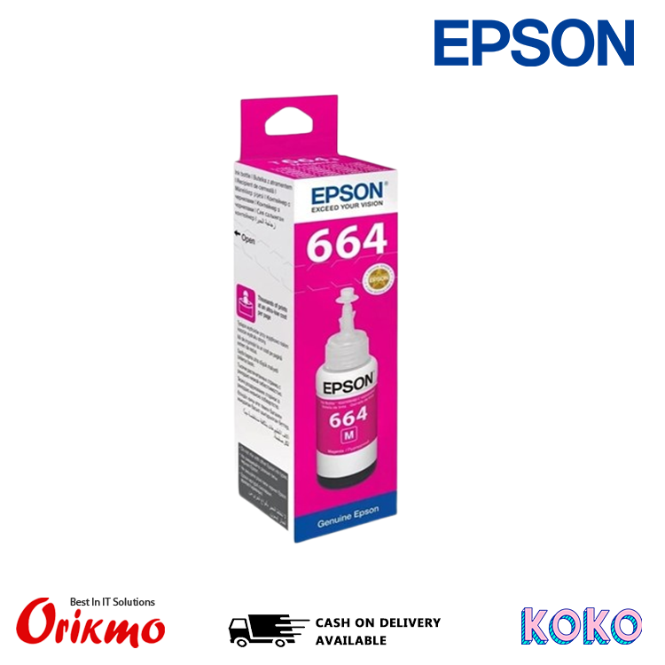 EPSON 664 MAGENTA INK BOTTLE