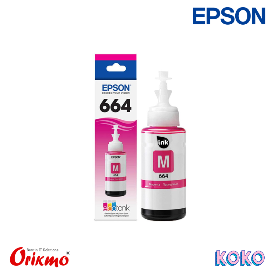 EPSON 664 MAGENTA INK BOTTLE