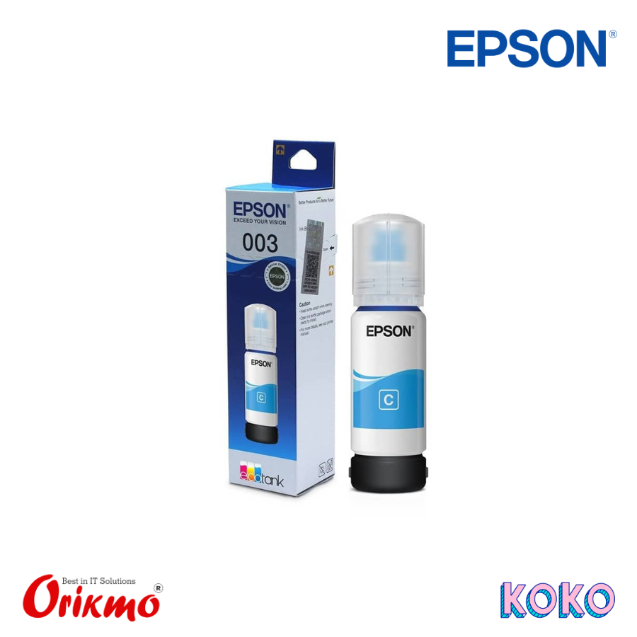EPSON 003 CYAN INK BOTTLE