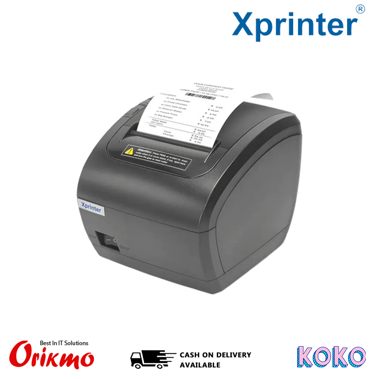 XPRINTER Q838L THERMAL RECEIPT PRINTER (80mm, USB + LAN)