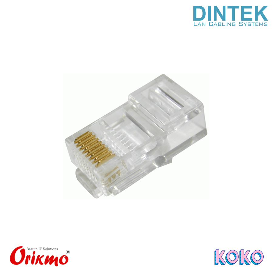 RJ 45 JACK DINTEK CAT 6