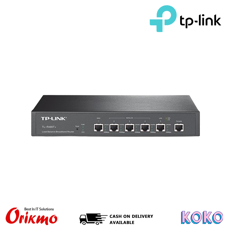 TP LINK TL-R480T LOAD BALANCE ROUTER