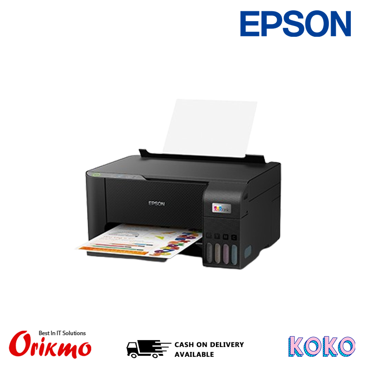 EPSON ECO TANK L3210 PRINTER (1Y or 30K Pages)