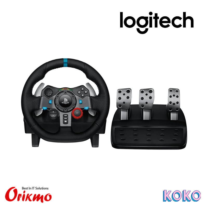 LOGITECH G29 DRIVING FORCE STEERING WHEEL AND PEDALS