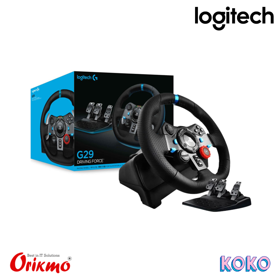LOGITECH G29 DRIVING FORCE STEERING WHEEL AND PEDALS