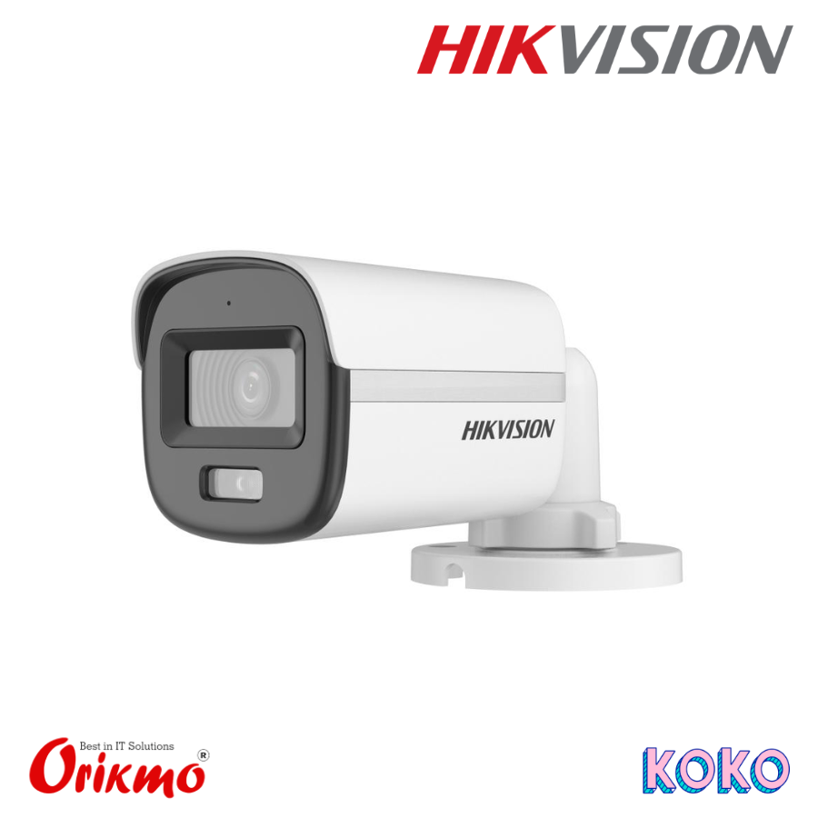 HIKVISION DS-2CE10DF0T-LPFS 2MP SMART HYBRID LIGHT WITH COLOURVU BULLET CAMERA