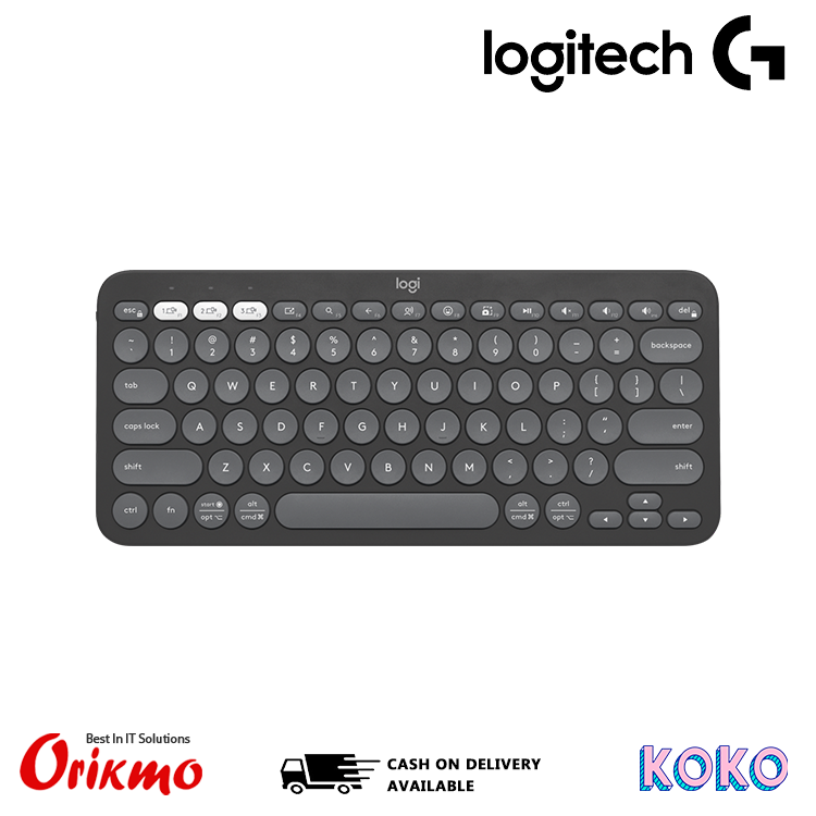 LOGITECH K380 US GRAPHITE KEYBOARD