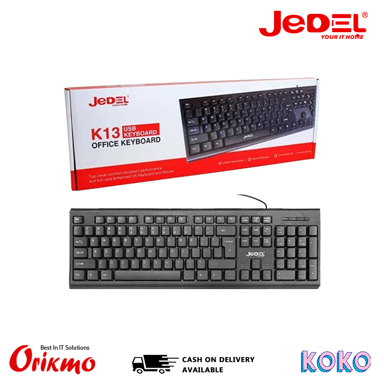 JEDEL K13 ENGLISH KEYBOARD