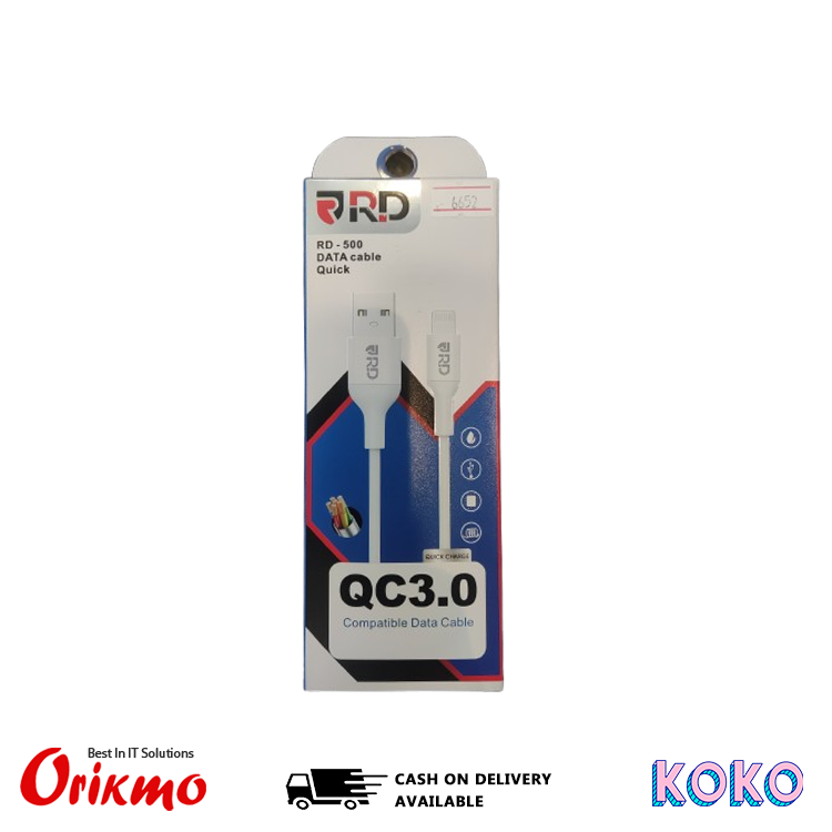 RD 500 DATA CABLE-LIGHTNING