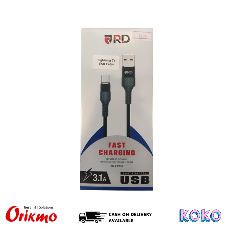 RD CT900 CHARGE CABLE-LIGHTNING