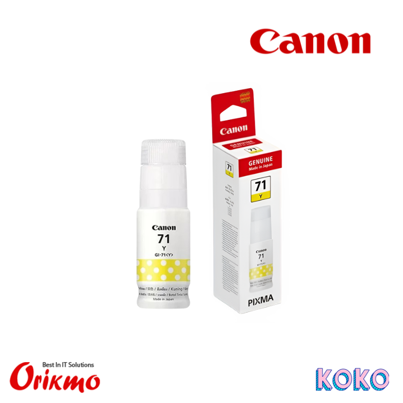 CANON GI-71 YELLOW INK BOTTLE