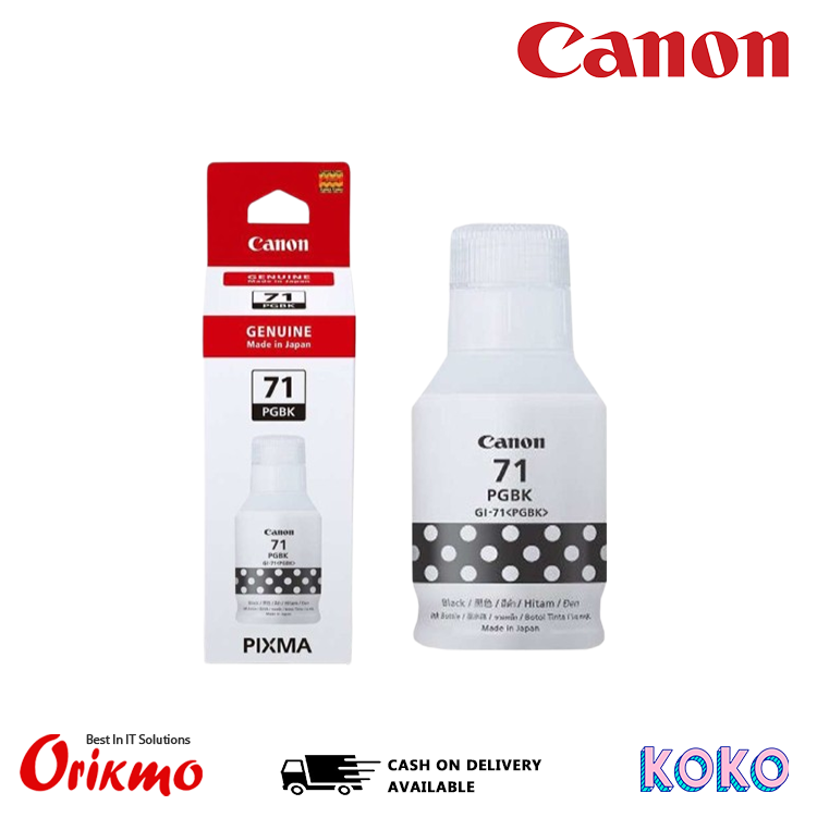CANON GI-71 BLACK INK BOTTLE
