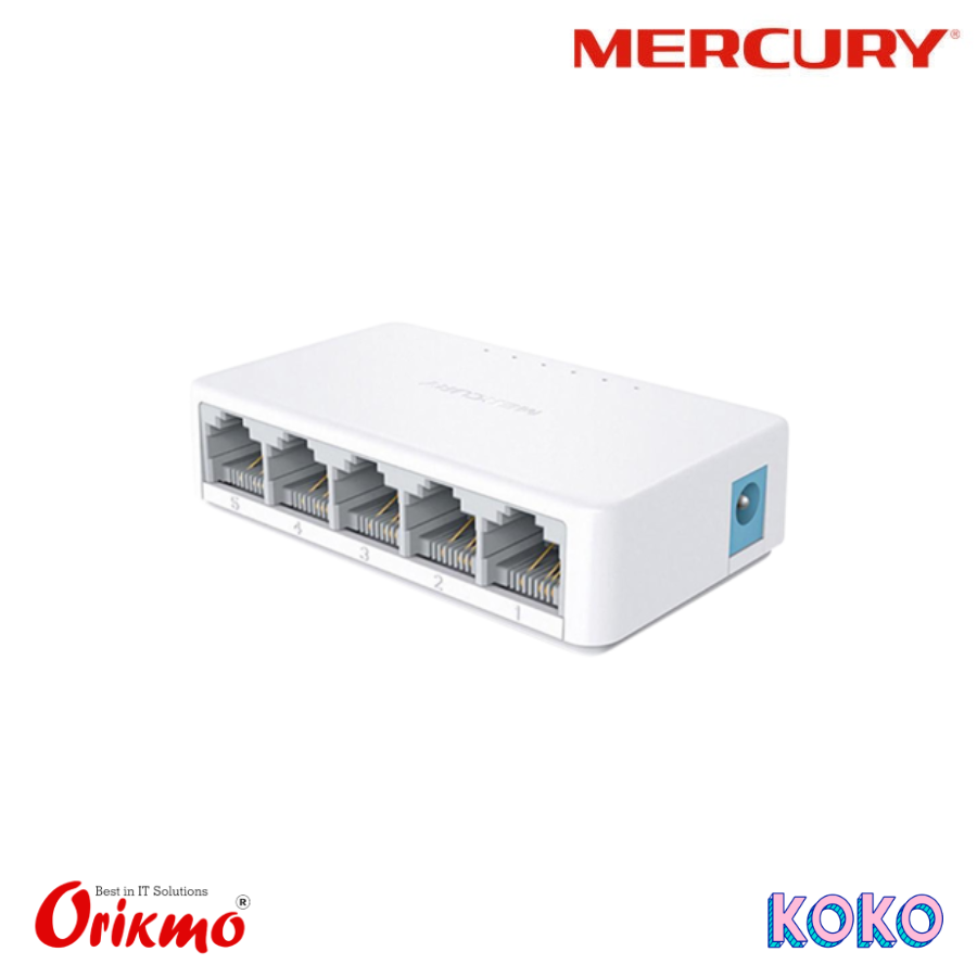 MERCURY 5 PORT NETWORK SWITCH