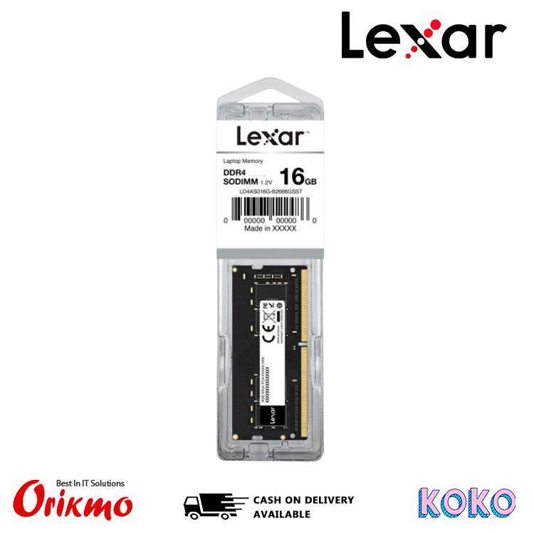 LEXAR DDR4 - 16GB 3200MHz LAPTOP RAM