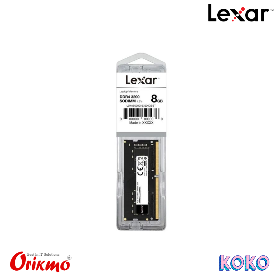 LEXAR DDR4 - 8GB 3200MHz LAPTOP RAM