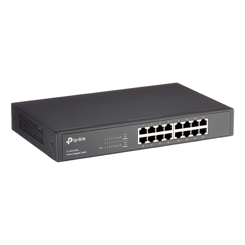 TP-LINK TL-SG1016D 16 PORT 10/1000M GIGABIT SWITCH