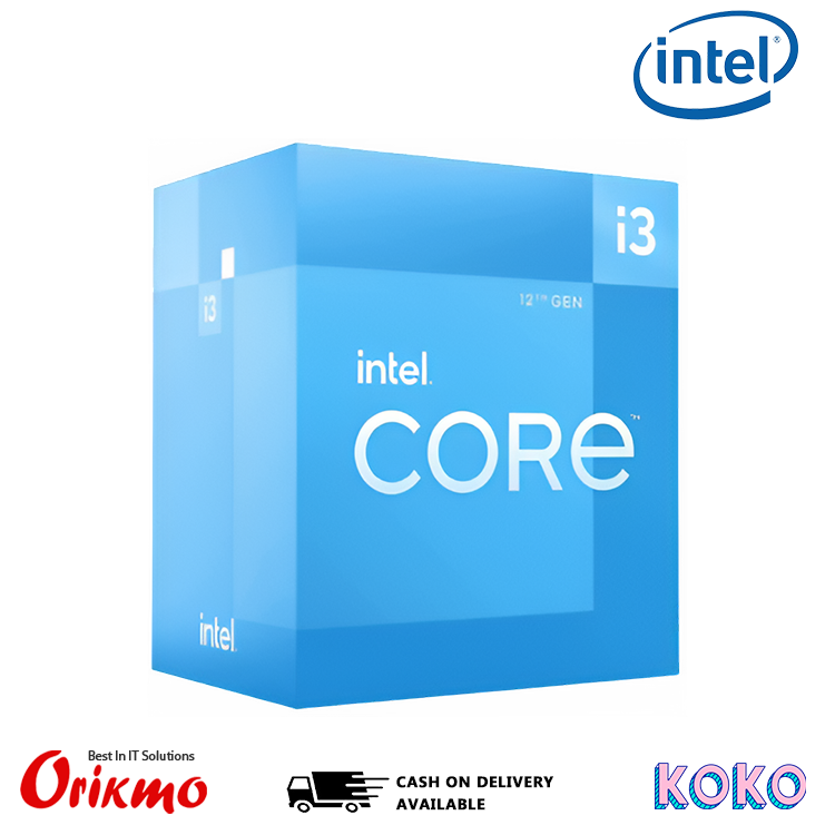 INTEL CORE I3 12TH GEN 12100 PROCESSOR