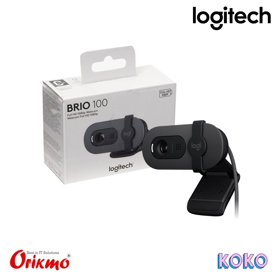 LOGITECH  BRIO 100 WEB CAM