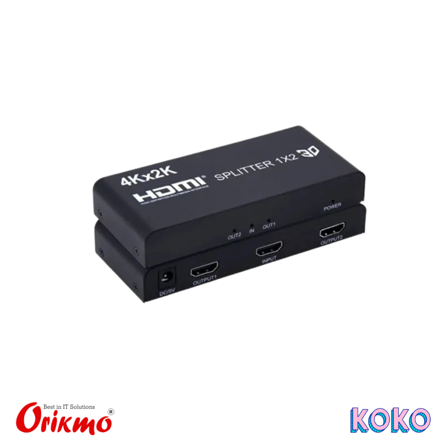 HDMI SPLITTER 2 PORT (1 X 2) 4K