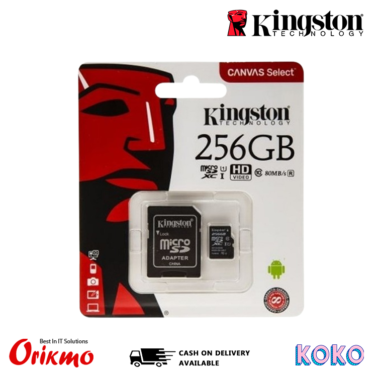 KINGSTON MICRO SD CARD 256GB