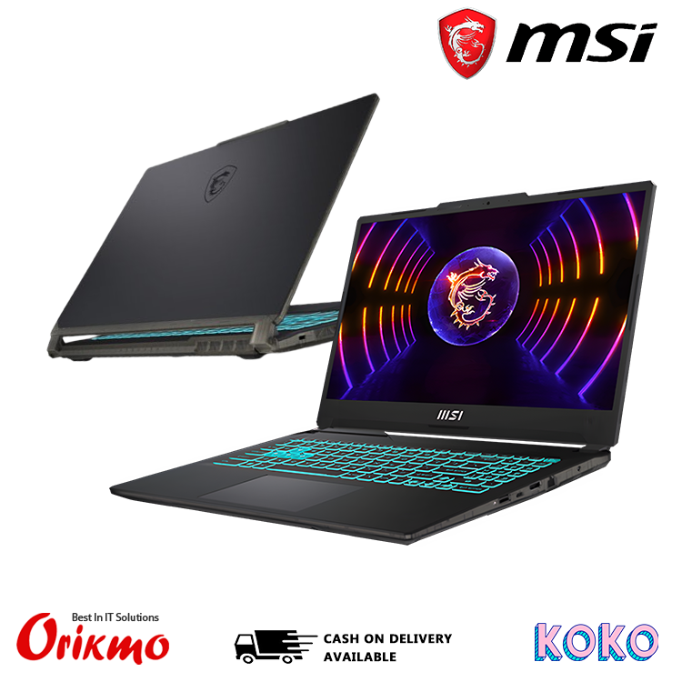MSI CYBORG 15 A13UCX-1499XLK I7 13TH 13620H LAPTOP (1TB, 16GB , RTX2050 4GB, 15.6FHD, DOS | 2Y , B & A 1Y)