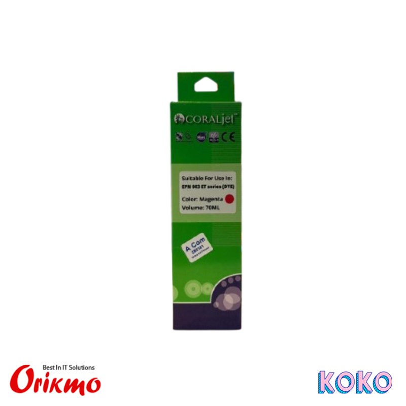 CORALJET EPSON 003 MAGENTA INK BOTTLE