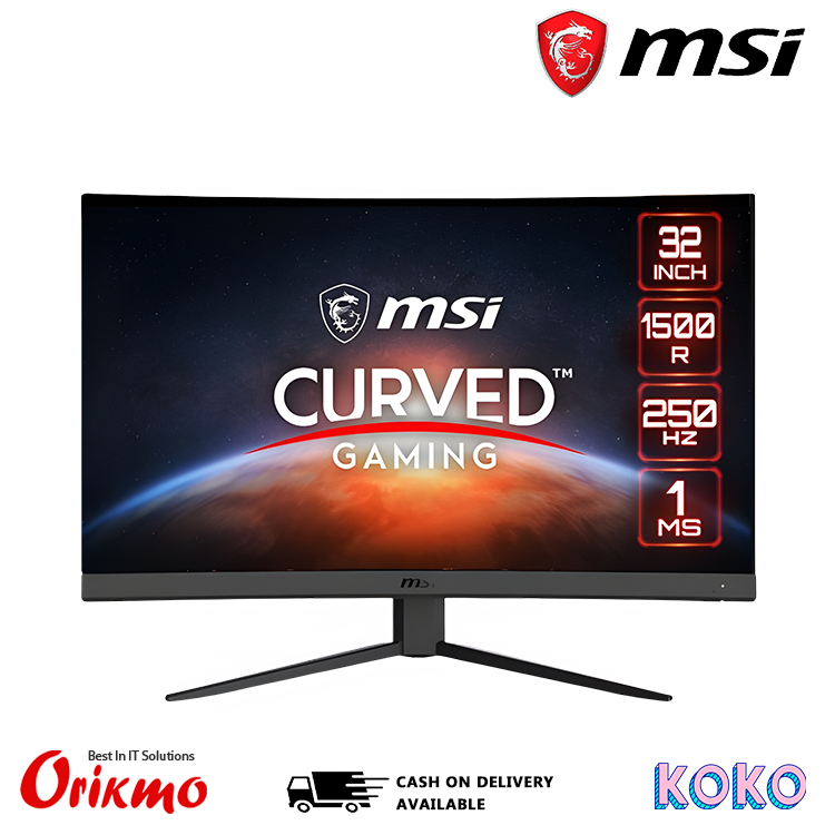 MSI G32C4X 31.5 FHD  250HZ CURVED GAMING MONITOR